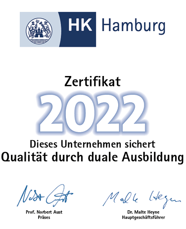 Zertifikat 2022 Aufkleber Web